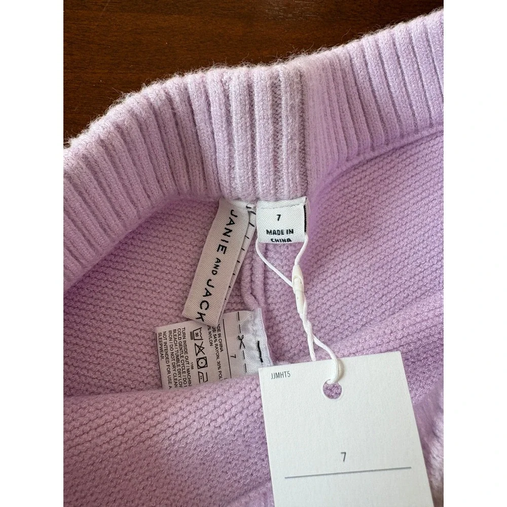 Janie and Jack Fuzzy Knit Sweater Shorts Girly Preppy Summer Balletcore Coquette